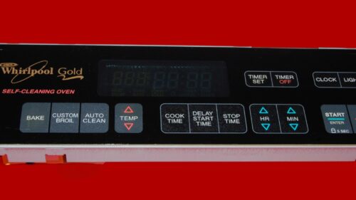 Part # 8053443 | 6610116 | Whirlpool Oven Control Board (overlay fair - Black)