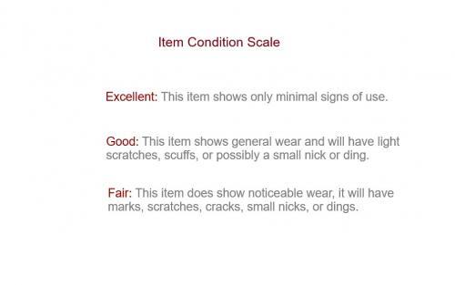 Item Condition Scale (3)