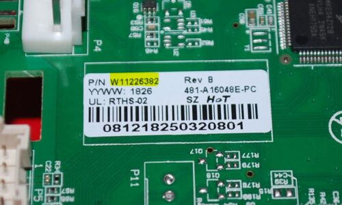 Part # W11226382   Whirlpool Refrigerator Electronic Control Board (used)