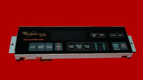 Part # 8053443 | 6610116 | Whirlpool Oven Control Board (overlay fair - Black)