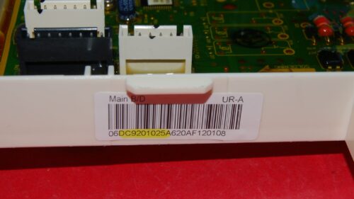 Part # DC92-01025A | Samsung Dryer Control Board
