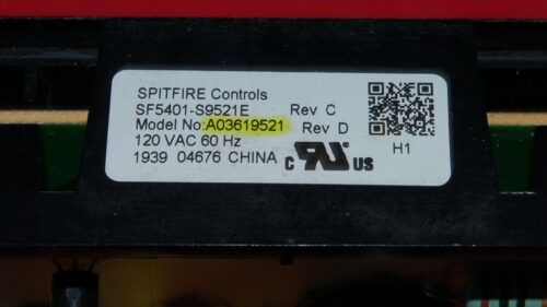 Frigidaire Oven Control Board - A03619521 | 5304508924 (overlay good - Black)