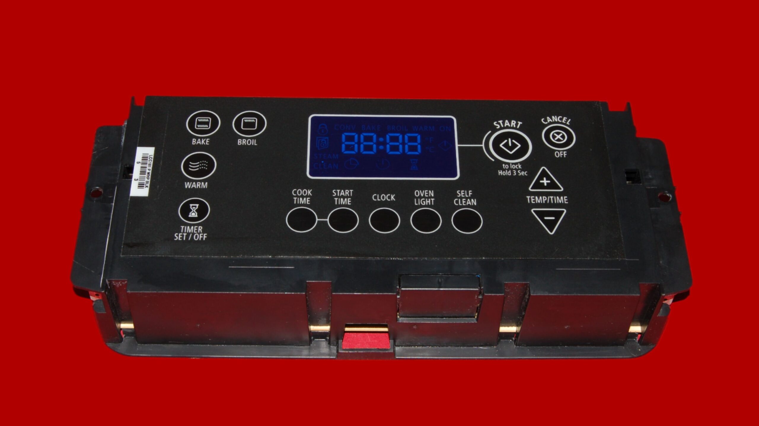 Whirlpool Oven Control Board W10271737 | OEM Used Tested (overlay good - Black)