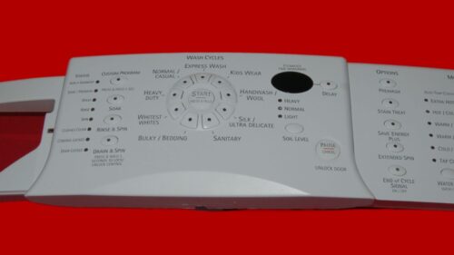 Kenmore Front Load Washer And User Interface Board 8182248 | 8182996 | OEM Used Tested (condition fair - White)