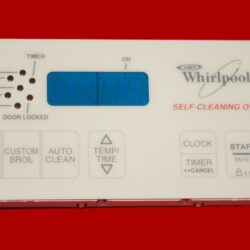 Part # 8053146, 6610143 Whirlpool Oven Electronic Control Board (used, overlay fair - Bisque)