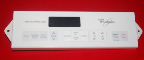Part # 8522479, 6610315 Whirlpool Oven Electronic Control Board (used, overlay fair - Yellow)