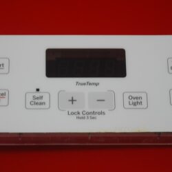 Part # 164D8450G173, WB18X20153 GE Oven Electronic Control Board (used, overlay fair - White)