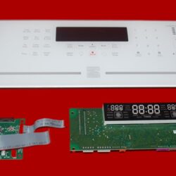 Part # 316350848, 316576304 , 316575402 Kenmore Oven Touch Panel And Control Boards (used, overlay good - White)