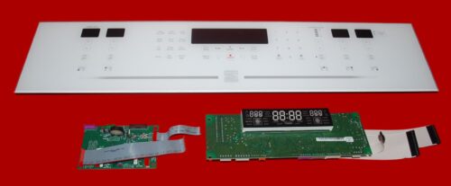 Part # 316350848, 316576304 , 316575402 Kenmore Oven Touch Panel And Control Boards (used, overlay good - White)