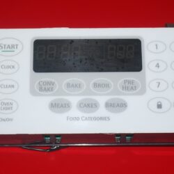 Part # 316248002 Frigidaire Oven Electronic Control Board (used, overlay fair - White)