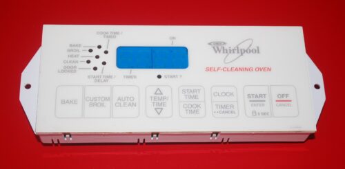 Part # 6610286, 8273820 Whirlpool Oven Electronic Control Board (used, overlay fair - Bisque)