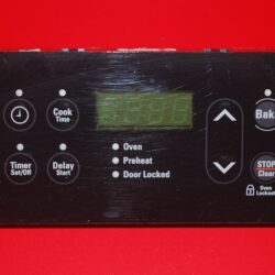 Part # 316418330 Frigidaire Oven Electronic Control Board (used, overlay fair - Black )
