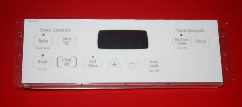 Part # WB27T11274, 164D8450G016 GE Oven Electronic Control Board (used, overlay good - White)