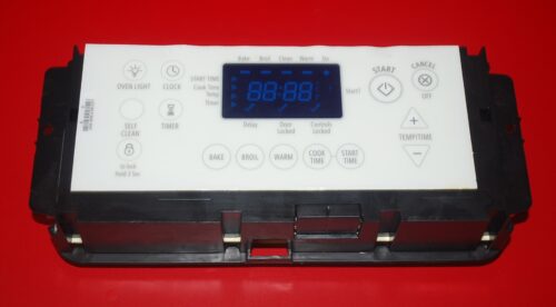 Part # W10271733 Whirlpool Oven Electronic Control Board (used, overlay fair - White)