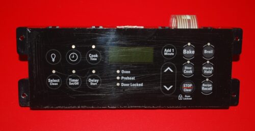 Part # 316418501 Frigidaire Gas Oven Electronic Control Board (used, overlay poor - Black)