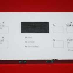 Part # 316557101 Frigidaire Gas Oven Electronic Control Board (used, overlay poor - White)