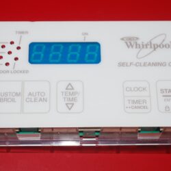 Part # 8522490, 6610311 Whirlpool Oven Electronic Control Board (used, overlay fair - Bisque)