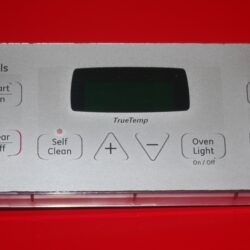 Part # WB27T11276, 164D8450G018 GE Oven Electronic Control Board (used, overlay good - Silver)