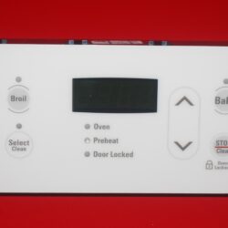 Part # 316418206 Frigidaire Oven Electronic Control Board (used, overlay good - Bisque)