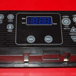 Part # 9762209 Whirlpool Oven Electronic Control Board (used, overlay fair - Black)
