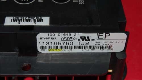 Whirlpool Oven Control Board W10271737 | OEM Used Tested (overlay good - Black)