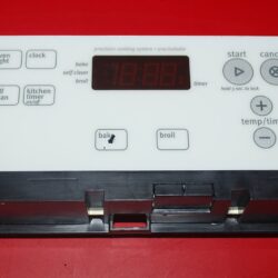 Part # W10558201 Maytag Oven Electronic Control Board (used, overlay fair - White)