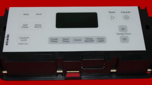 Part # W10803948 | W10349613 | Whirlpool Oven Control Board (overlay fair - White)
