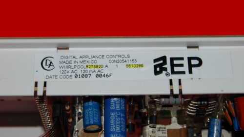 Part # 6610286 | 8273820 | Whirlpool Oven Control Board (overlay fair - Bisque)