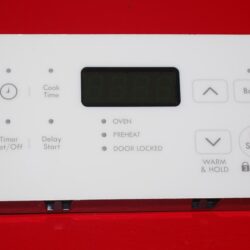 Part # 316557237 Frigidaire Oven Electronic Control Board (used, overlay good - Bisque)