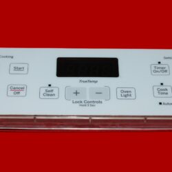 GE Oven Control Board 164D8450G173 | WB18X20153 | OEM Used Tested (overlay fair - White)