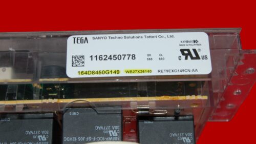 GE Oven Control Board - WB27X26140 | 164D8450G149 (overlay good - White)