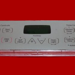GE Oven Control Board WB27T11276 | 164D8450G018 | OEM Used Tested (overlay good - Silver)