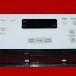 Part # W11122557 | W10887899 | Whirlpool Oven Control Board (overlay good - White)