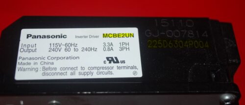 Part # WR55X23123, MCBE2UN, 225D6304P004 GE Refrigerator Compressor Electronic Control Unit (used)