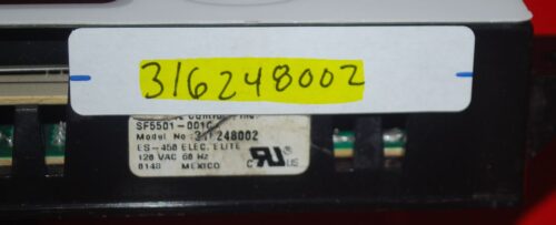 Part # 316248002 Frigidaire Oven Electronic Control Board (used, overlay fair - White)