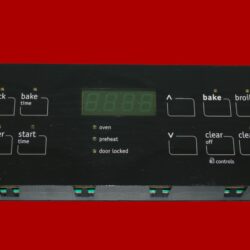 Part # 5304509983 | A03619503 | Frigidaire Oven Control Board (overlay fair - Black)