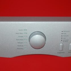 Part # 134557010, 134557200 Frigidaire Dryer Control Panel And Board (used, condition good - Silver)