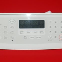 Part # 318335864, 316462820, 316442040 Kenmore Oven Control Panel And Boards (used, overlay good - Bisque)