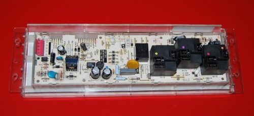 Part # 191D3776P007, WB27T10816 GE Oven Electronic Control Board (used, overlay fair - White)