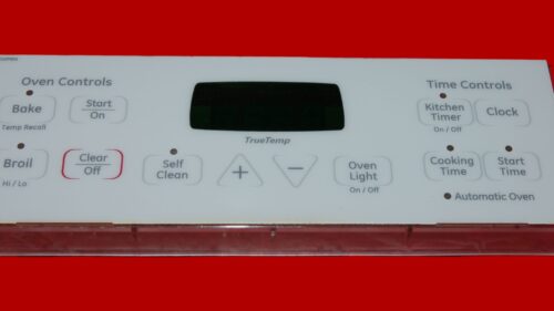 GE Oven Control Board - WB27T10816 | 191D3776P007 (overlay fair - White)