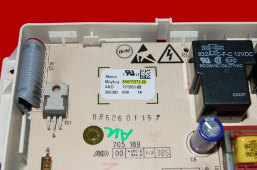 Part # W10769079 | 8507P272-60 | Maytag Oven Control Board (overlay good - White)