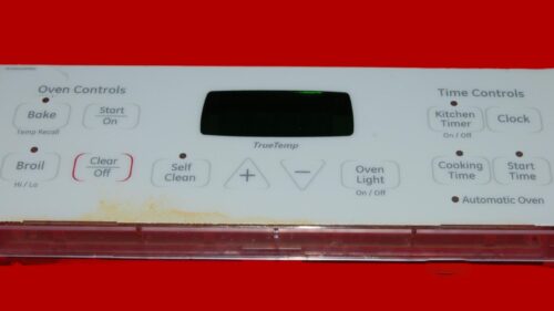GE Oven Control Board - WB27T10816 | 191D3776P007 (overlay fair - White)