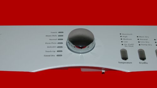 Part # 134557000 | 134557200 | 134556902 | Frigidaire Dryer Control Board And Panel (condition fair - White)