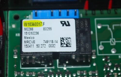 Part # W10340317 | W10340317F | Whirlpool Gas Oven Control Board
