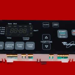 Part # 9760311 | 6610464 | Whirlpool Oven Control Board (overlay good - Black)