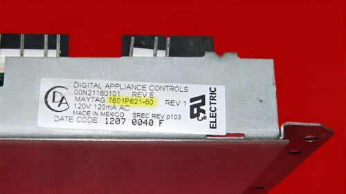 Part # 7601P621-60 | 5701M406-60 | Maytag Oven Control Board (overlay fair - White)