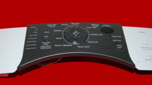 Part # 8558758 | 8559430 | Kenmore Dryer Control Panel And User Interface Board (condition fair - White)