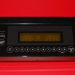 Part # WB36T10881,WB27T10607, 164D4779P022 GE Oven Control Panel And Control Board (used, overlay good - Black)