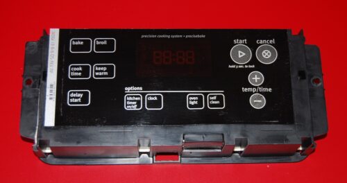 Part # W10271769 Whirlpool Gas Oven Electronic Control Board (used, overlay poor - Black)