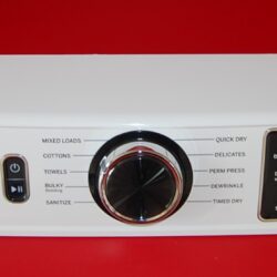 Part # WE13X29596, WE22X29584 GE Dryer Control Panel And User Interface Board (used, condition good - White)